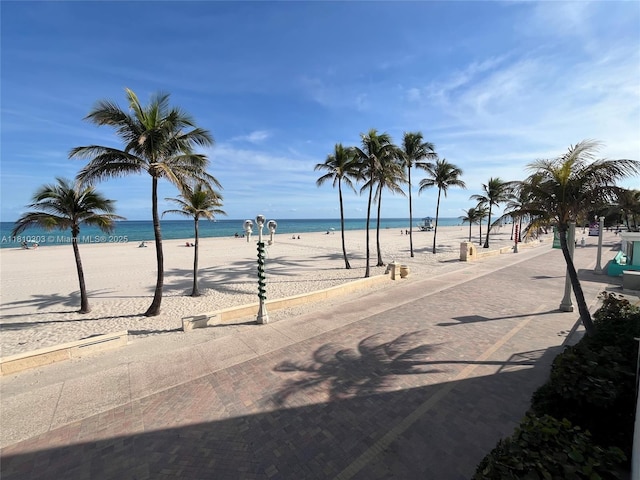 300 Oregon St Unit 206, Hollywood, FL 33019 - water view featuring nearby beach