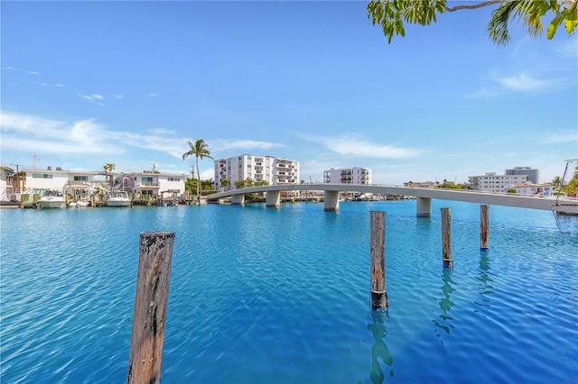 8040 Tatum Waterway Dr Unit 12, Miami Beach, FL 33141 - dock with a water view