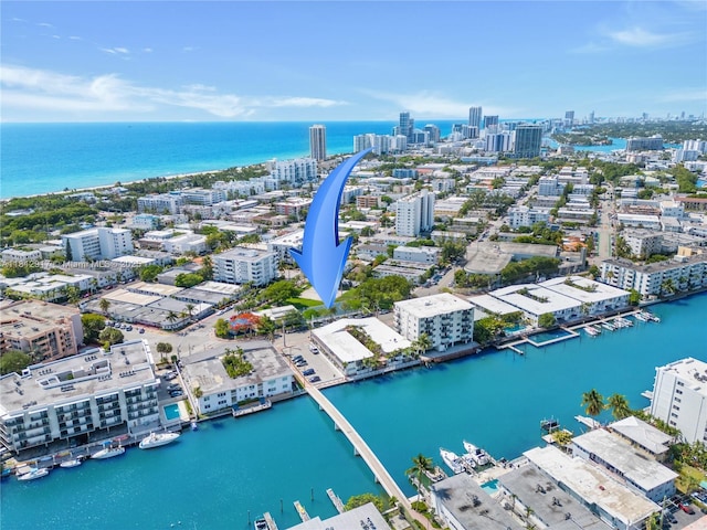 8040 Tatum Waterway Dr Unit 12, Miami Beach, FL 33141 - view of urban area featuring a nearby body of water