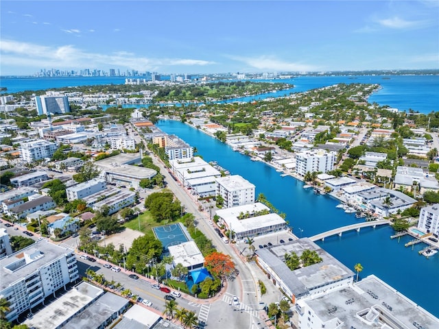 8040 Tatum Waterway Dr Unit 12, Miami Beach, FL 33141 - view of urban area featuring a large body of water and a notable bridge