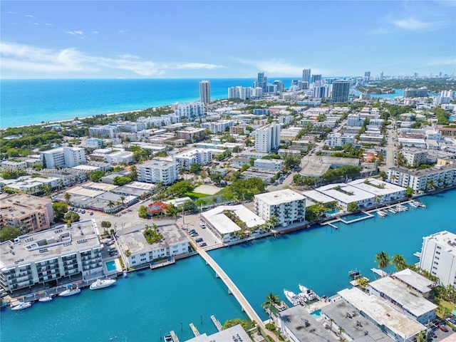 8040 Tatum Waterway Dr Unit 12, Miami Beach, FL 33141 - view of urban area with a large body of water