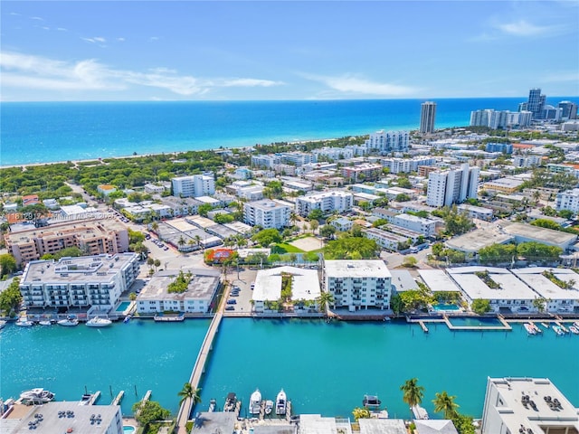 8040 Tatum Waterway Dr Unit 12, Miami Beach, FL 33141 - view of urban area featuring a large body of water