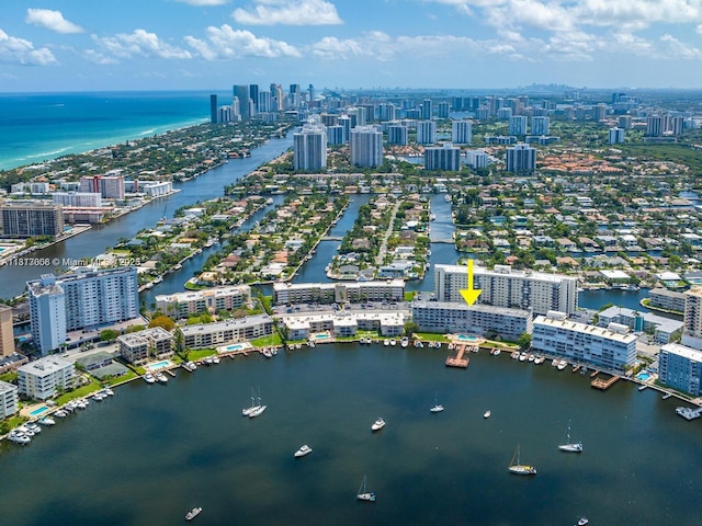 400 Golden Isles Dr Unit 10, Hallandale Beach, FL 33009 - view of urban area with a large body of water
