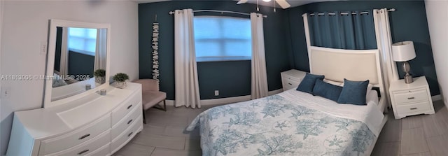 400 Golden Isles Dr Unit 10, Hallandale Beach, FL 33009 - bedroom featuring a ceiling fan