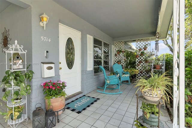 5714 NW 66th Ter, Tamarac, FL 33321 - entrance to property featuring covered porch