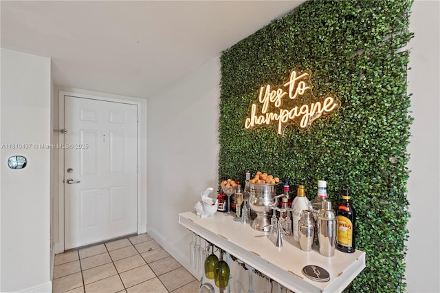 3000 Coral Way Unit 510, Miami, FL 33145 - entryway featuring light tile patterned floors and baseboards