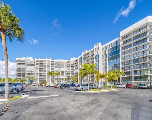 800 Parkview Dr Unit 729, Hallandale Beach, FL 33009 - view of apartment building / complex with uncovered parking