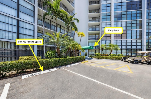 800 Parkview Dr Unit 729, Hallandale Beach, FL 33009 - view of apartment building / complex featuring uncovered parking