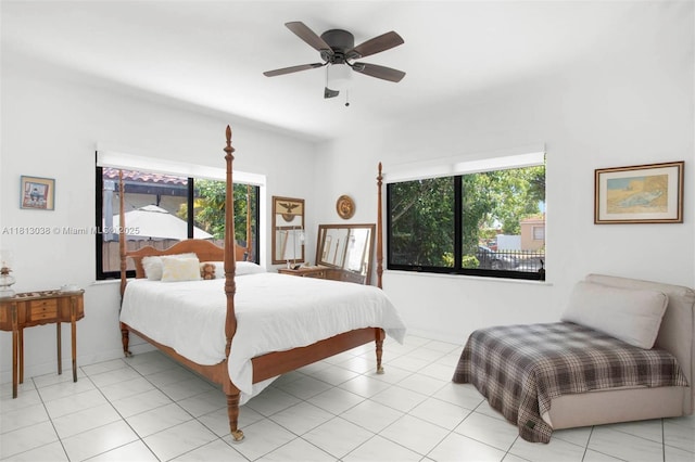 525 NW 32nd Ave, Miami, FL 33125 - bedroom featuring a ceiling fan