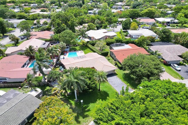 8438 NW 26th Dr, Coral Springs, FL 33065 - aerial perspective of suburban area with a pool