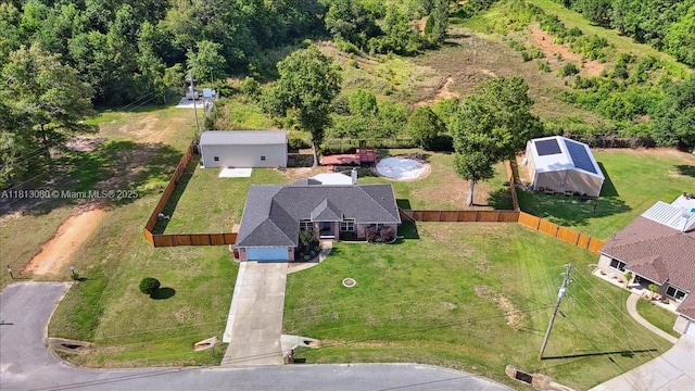 3661 Misty, Woods, FL 32571 - drone / aerial view