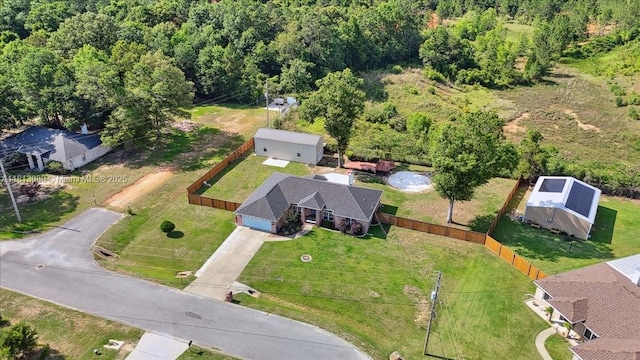 3661 Misty, Woods, FL 32571 - aerial view of a forest