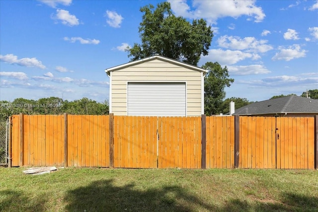 3661 Misty, Woods, FL 32571 - view of garage
