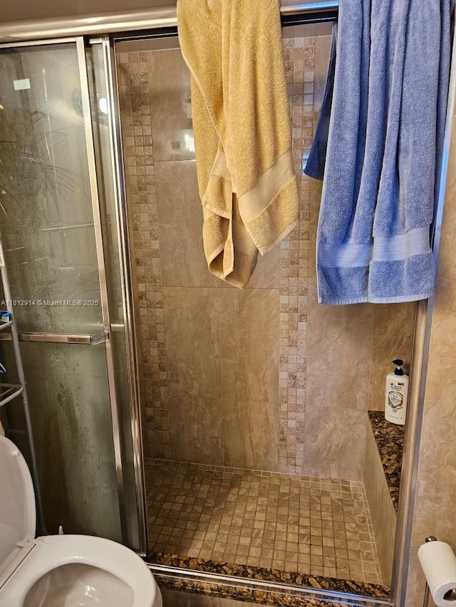 2418 NE 10th St Unit 127, Hallandale Beach, FL 33009 - full bath with toilet and a shower stall