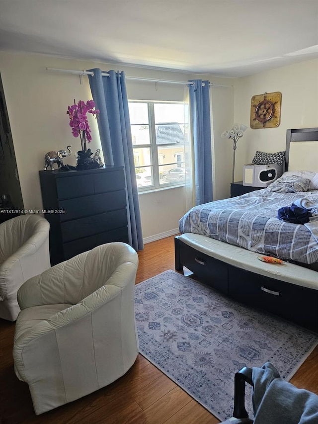 2418 NE 10th St Unit 127, Hallandale Beach, FL 33009 - bedroom with wood finished floors