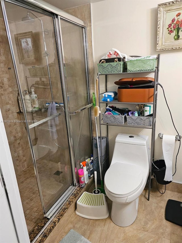 2418 NE 10th St Unit 127, Hallandale Beach, FL 33009 - full bath with a shower stall and toilet