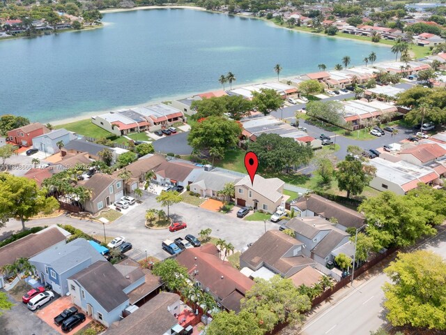 6566 NW 197th Ln, Hialeah, FL 33015 - aerial perspective of suburban area featuring a large body of water