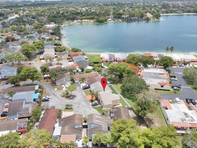 6566 NW 197th Ln, Hialeah, FL 33015 - aerial view of property and surrounding area featuring nearby suburban area and a nearby body of water