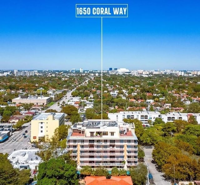 1650 Coral Way Unit 512, Miami, FL 33145 - view of urban area