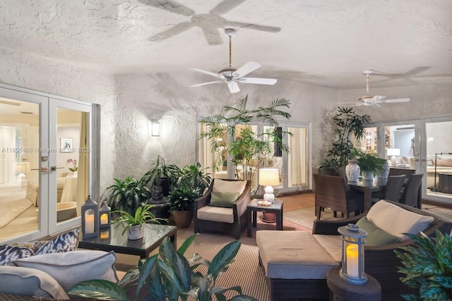 7395 SW 166th St, Palmetto Bay, FL 33157 - sunroom / solarium featuring french doors