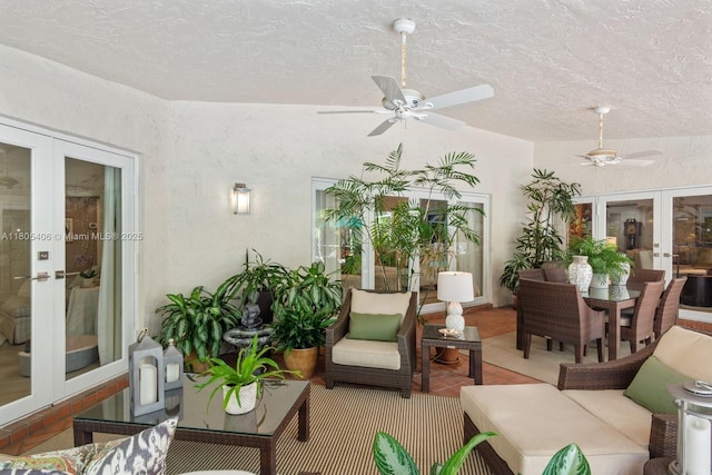 7395 SW 166th St, Palmetto Bay, FL 33157 - sunroom / solarium featuring french doors