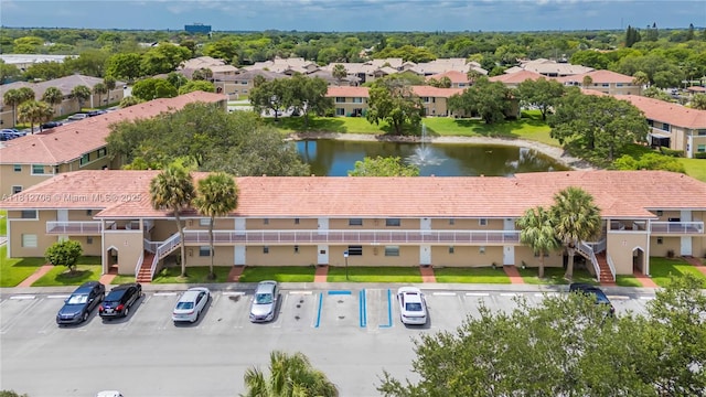 9906 Twin Lakes Dr Unit 7-I, Coral Springs, FL 33071 - aerial view of residential area featuring a nearby body of water
