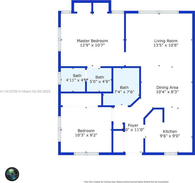 9906 Twin Lakes Dr Unit 7-I, Coral Springs, FL 33071 - room layout