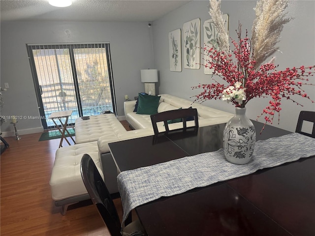 20810 NE 8th Ct Unit 201-18, Miami, FL 33179 - dining room with wood finished floors and baseboards
