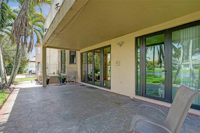 4946 SW 166th Ave, Miramar, FL 33027 - view of patio / terrace with french doors