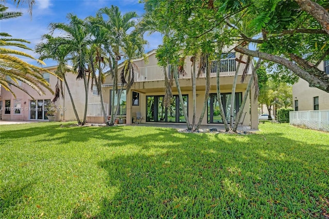 4946 SW 166th Ave, Miramar, FL 33027 - back of house with stucco siding and a balcony