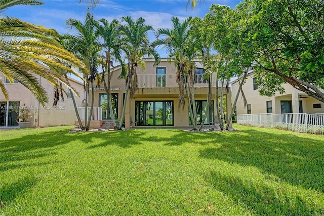 4946 SW 166th Ave, Miramar, FL 33027 - back of property featuring stucco siding and a balcony