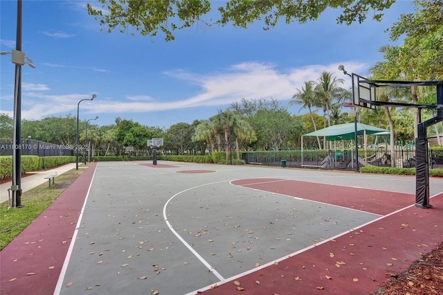 4946 SW 166th Ave, Miramar, FL 33027 - view of sport court featuring community basketball court