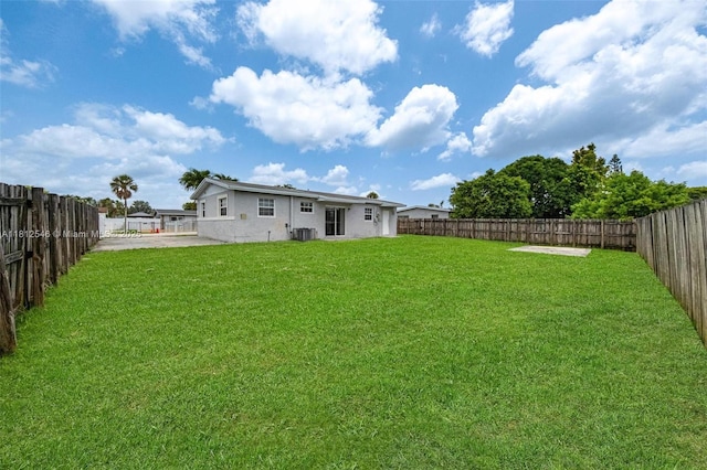 610 Snowden Dr, Lake Worth, FL 33461 - view of yard with a patio and cooling unit