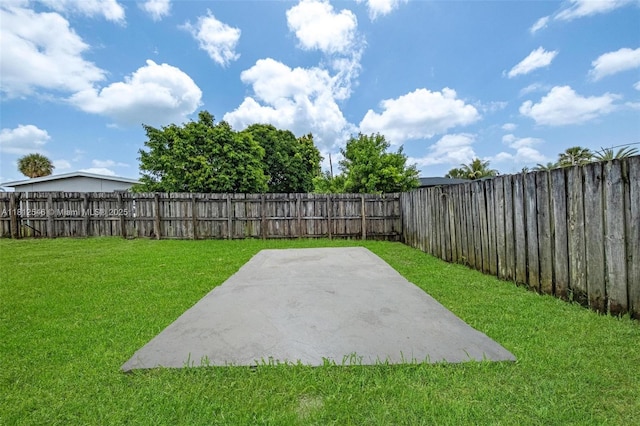 610 Snowden Dr, Lake Worth, FL 33461 - view of yard with a patio area