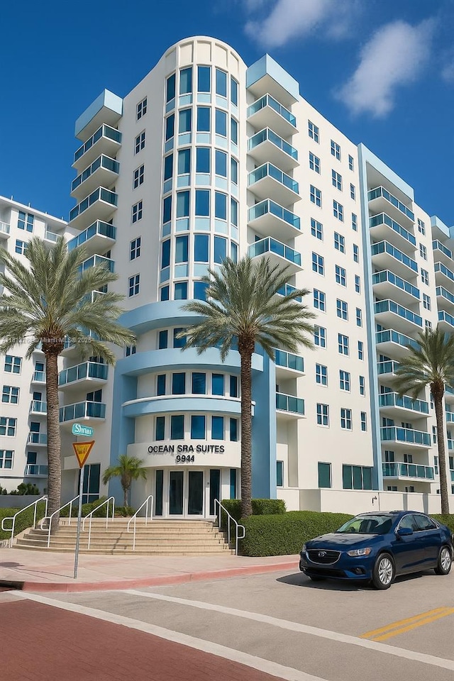 9201 Collins Ave Unit 624, Surfside, FL 33154 - view of apartment building / complex