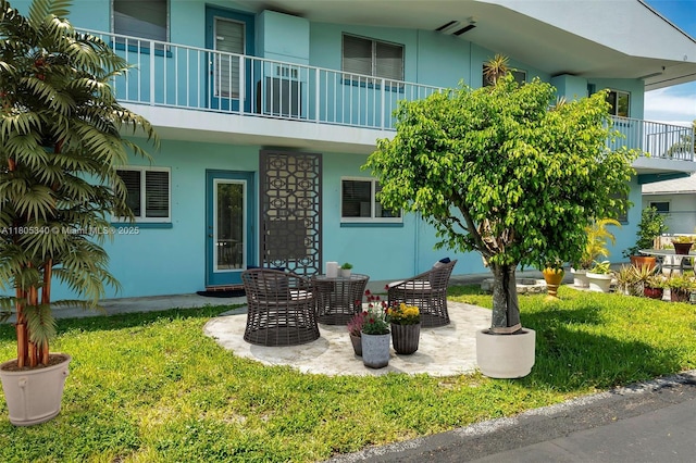 733 NW 30th Ct Unit 2, Wilton Manors, FL 33311 - view of patio / terrace featuring a balcony