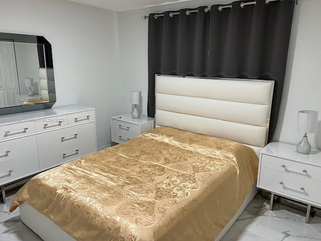 2905 Pierce St Unit 7, Hollywood, FL 33020 - bedroom with marble look tiles