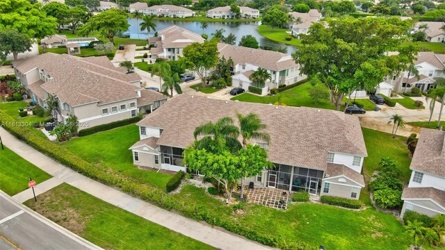 9280 Boca Gardens Pkwy Unit B, Boca Raton, FL 33496 - aerial perspective of suburban area featuring a nearby body of water
