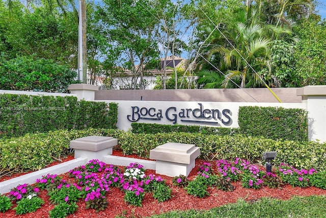 9280 Boca Gardens Pkwy Unit B, Boca Raton, FL 33496 - view of community sign