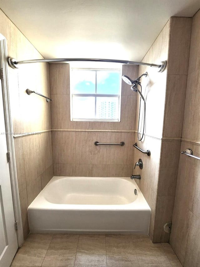 2425 SW 27th Ave Unit 705, Miami, FL 33145 - full bath with shower / bathtub combination and tile patterned flooring