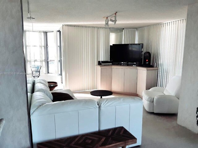 3530 Mystic Pointe Dr Unit 3001, Aventura, FL 33180 - living room with a textured ceiling