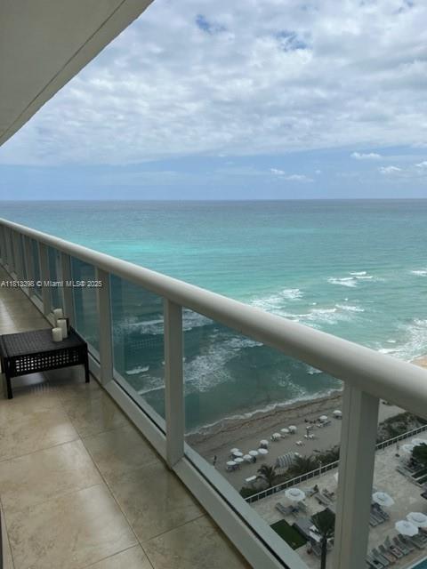 1830 S Ocean Dr Unit 2103, Hallandale Beach, FL 33009 - balcony with a water view