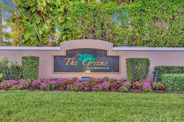 2620 NW 79th Ave, Margate, FL 33063 - community / neighborhood sign with a lawn