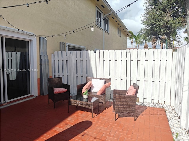 17847 NW 74th Path, Hialeah, FL 33015 - view of patio with outdoor lounge area
