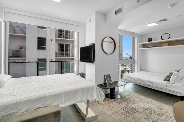 227 NE 2nd St Unit 2208, Miami, FL 33132 - view of tiled bedroom