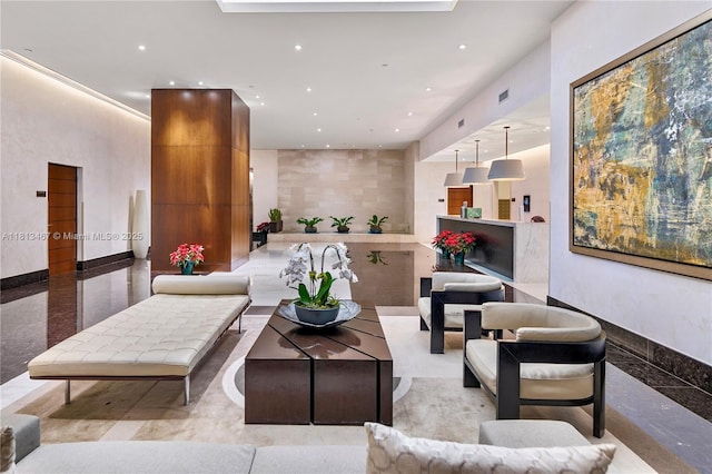 200 Biscayne Boulevard Way Unit 3904, Miami, FL 33131 - common area featuring recessed lighting