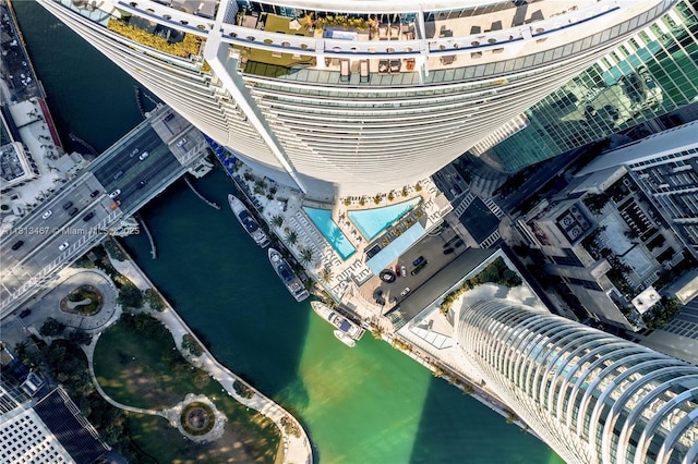 200 Biscayne Boulevard Way Unit 3904, Miami, FL 33131 - aerial view of a large body of water