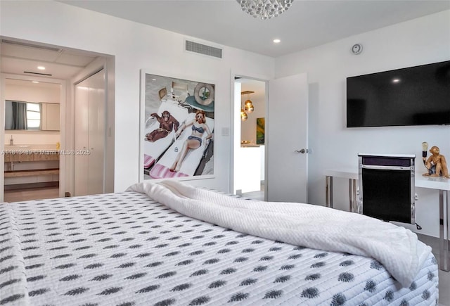 4001 S Ocean Dr Unit 14H, Hollywood, FL 33019 - bedroom with recessed lighting