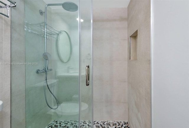 4001 S Ocean Dr Unit 14H, Hollywood, FL 33019 - full bathroom with a stall shower