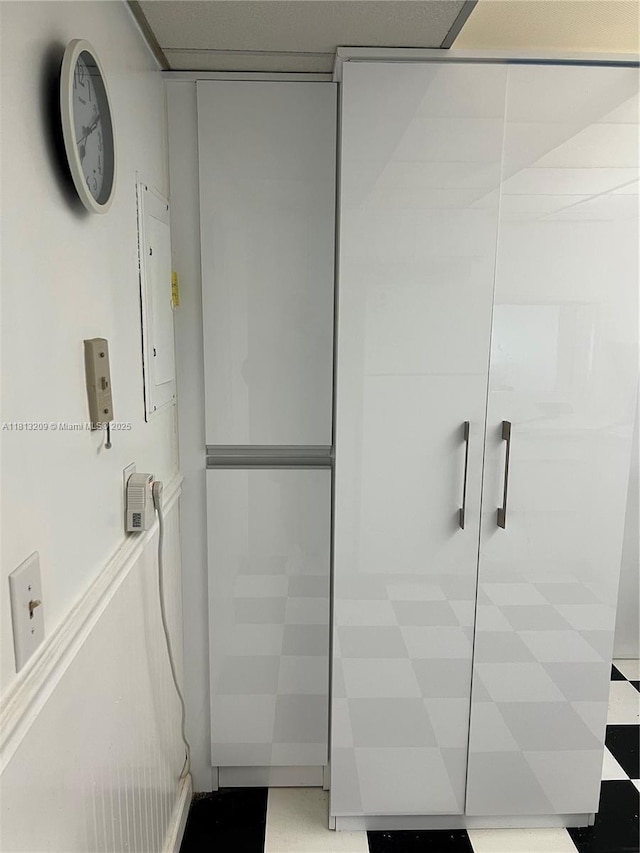 3475 S Ocean Blvd Unit 1130, Palm Beach, FL 33480 - full bathroom featuring tile patterned floors, a walk in shower, and electric panel